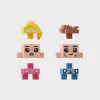 Marioinex Mini Waffle Princess Fantasy Torre, bloques de construcción de 148 piezas