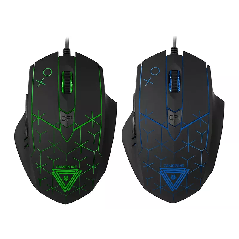 Tracer GAMEZONE XO - Ratón - USB - Óptico - 6 botones - Negro
