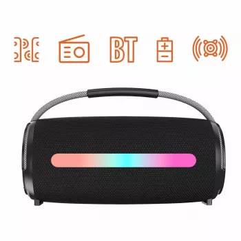 Altavoz portátil Manta SPK140GO BT Negro