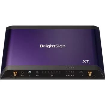 Reproductor de cartelería digital BrightSign XT2145 Reproducción de vídeo 4K con soporte HTML5