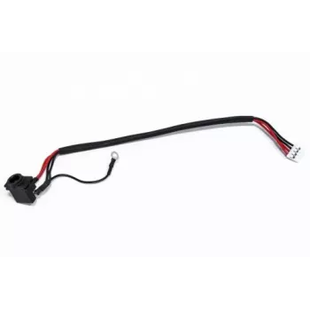 Conector hembra de alimentación con cable, SAMSUNG NP-N128, NP-X120, NP-N140