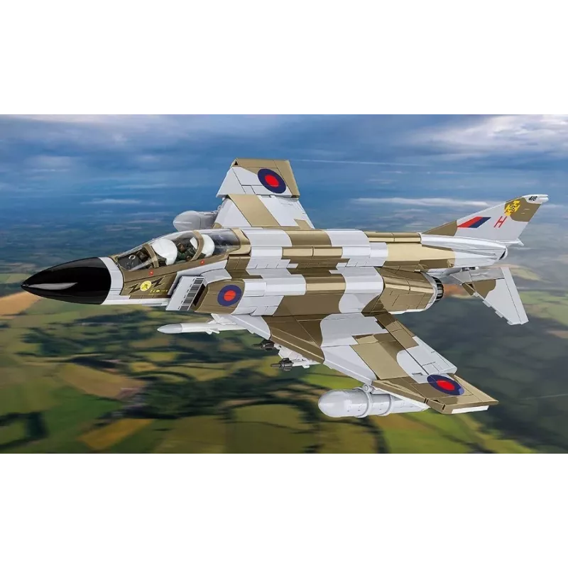 Cobi Blocks F-4M Phantom II modelo de avión militar, set de construcción de 728 piezas
