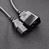 Cable de alimentación Qoltec 53991 negro 1,2 m C20 C13 hembra