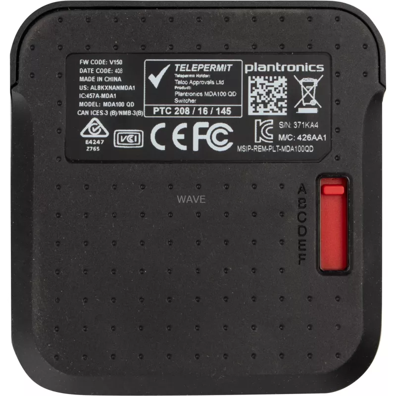 POLY MDA105 QD USB-A Conmutador analógico, País de origen: China