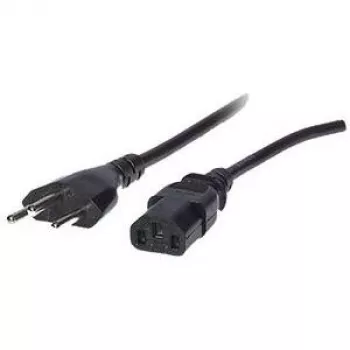 Cable de alimentación ShiverPeaks BSCH60006-S 1,8 m conector hembra C13