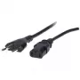 Cable de alimentación ShiverPeaks BSCH60006-S 1,8 m conector hembra C13