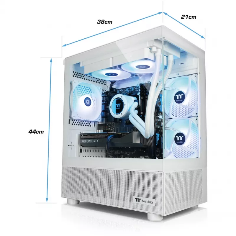 Thermaltake FTW V170A 5070 Elite Snow blanco/transparente Windows 11 Home