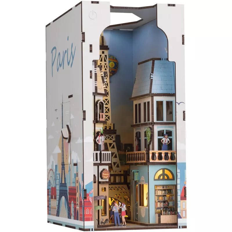 Set de manualidades REVELL Tiny Adventures «París» — Modelo en miniatura de papel, hobby creativo