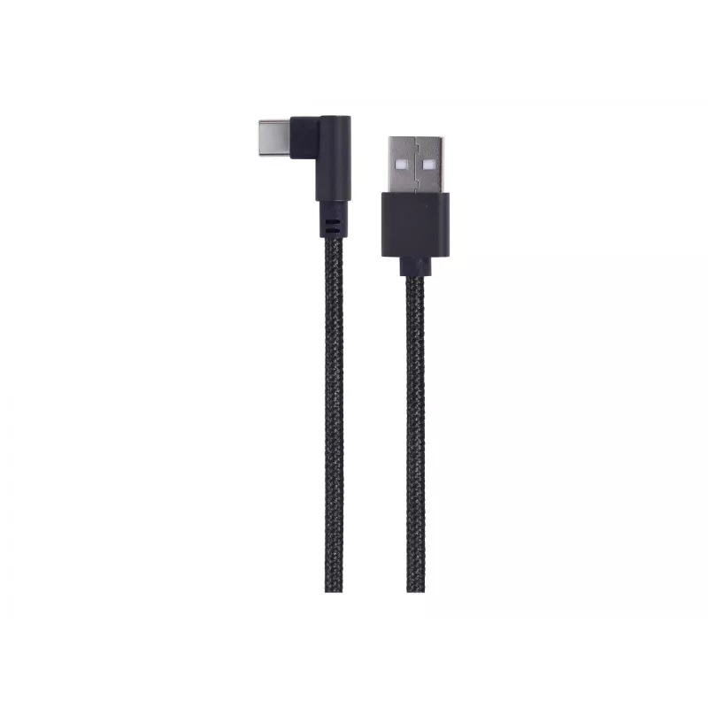 Cable USB 2.0 a USB-C en ángulo / CC-USB2-AMCML-0,2M GEMBIRD