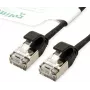 Cable de parcheo ROLINE GREEN U/FTP Cat.6A (Clase EA), LSOH, delgado, negro, 0,5 m (21.44.3352)