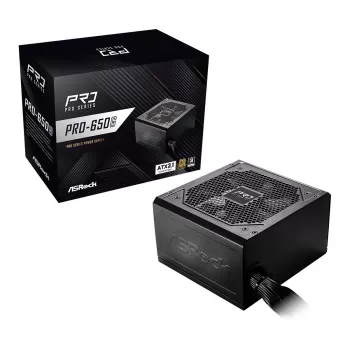 Fuente de alimentación ASRock PRO-650G 650W 80 PLUS Gold