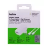 Cargador rápido de interior Belkin BoostCharge para portátil, smartphone, Universal Blanco AC