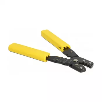 Herramienta de crimpado DeLOCK 90543 para terminales y contactos AWG 10 – 28