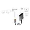 LogiLink CUA0102 cable USB 3.2 Gen1 Type-C a DisplayPort 0,15 m negro
