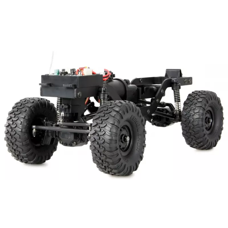 RC Crawler Amewi Mini-D90 4WD 1:16 RTR modelo todoterreno teledirigido, tracción a las cuatro ruedas, escala 1:16