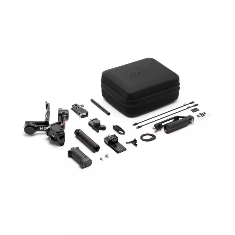 Estabilizador de cámara de mano DJI RS 4 Combo Negro Aluminio batería de 12 h