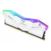 DIMM 32 GB DDR5-6000 (2x 16 GB) kit dual, memoria RAM blanca, FF4D532G6000HC38ADC01, Delta RGB, INTEL XMP