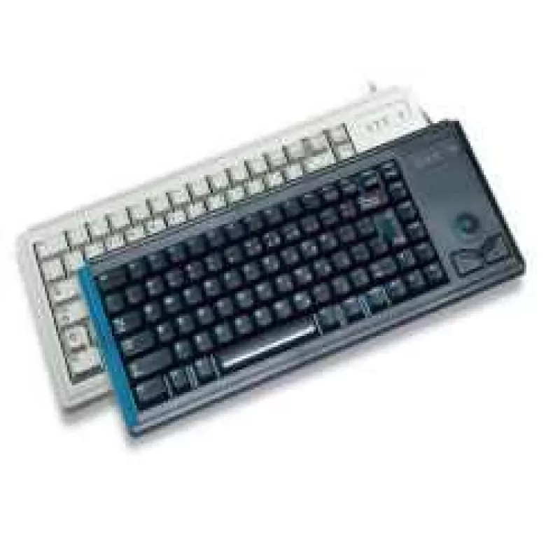 CHERRY TAS G84-4400 con cable distribución US gris claro TRACKBALL USB