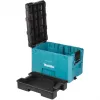 MAKTRAK caja de herramientas de ampliación XL, caja de herramientas azul/negro