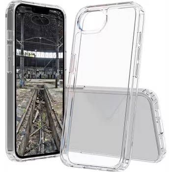 Funda para móvil jt berlin Pankow Clear para Apple iPhone 16E, compatible con hasta 15,4 cm (6,06