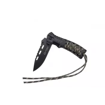 Cuchillo de supervivencia AZYMUT Survival Fire Starter — cuchillo de camping de hoja fija con pedernal integrado