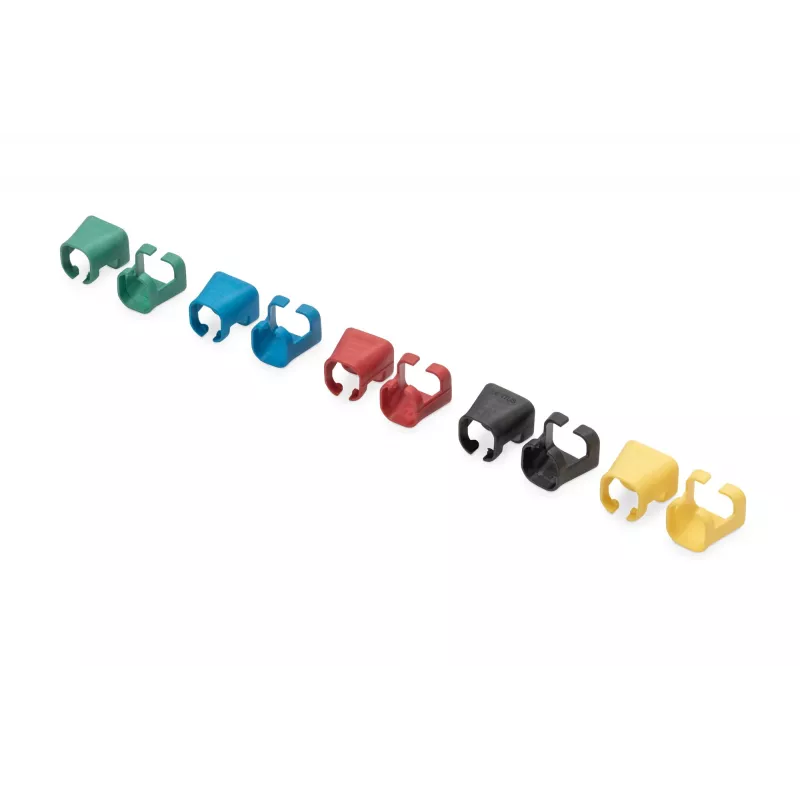 Clip de codificación por colores Digitus A-CC-M varios colores PVC 100 uds.