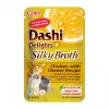 Snack húmedo para gatos INABA Dashi Delights Silky Broth pollo con queso sobre monodosis de 40 g