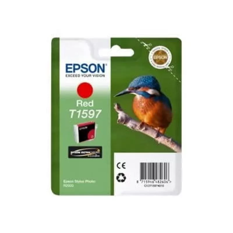 Cartucho Epson T1597 rojo