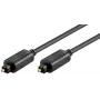 Microconnect TT650BKAD cable de audio 5 m TOSLINK Negro