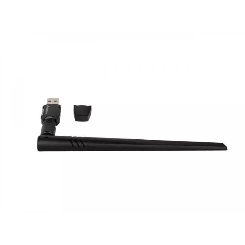 Adaptador USB Lanberg Tarjeta de red WLAN NC-0900-WIE USB 2.0 Dualband AX900 1X antena externa