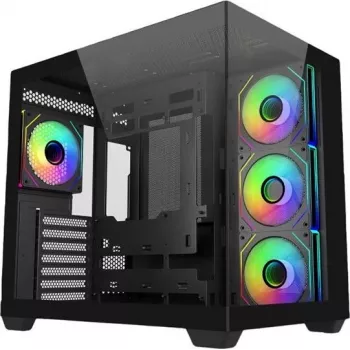 Caja PC Cooler Master Elite 681 (E681-KHNN-S00) ATX Midi Tower, negra, 1×3,5