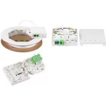 Cable de conexión de fibra óptica LogiLink FB4LC30 30 m blanco (FB4LC30)