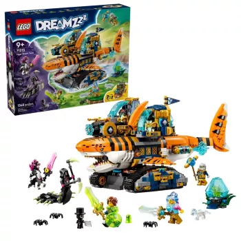 LEGO DREAMZZZ 71515 Tanque tiburón tigre