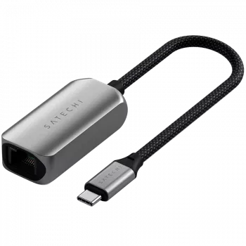 Adaptador USB-C Satechi (1x conector macho USB-C 1x Gigabit LAN (1/2,5 Gbit/s)) ST-AE25M