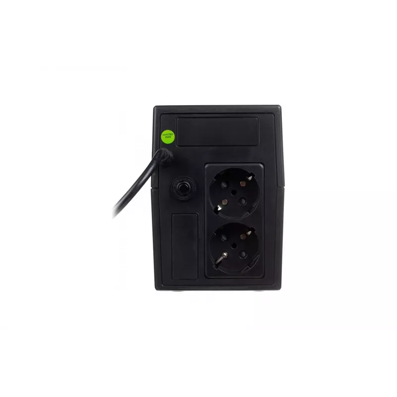 Sistema de alimentación ininterrumpida DIGITUS Line-Interactive DN-170064-B 800 VA (480 W), AVR, LCD, torre, 2 salidas AC, tipo F