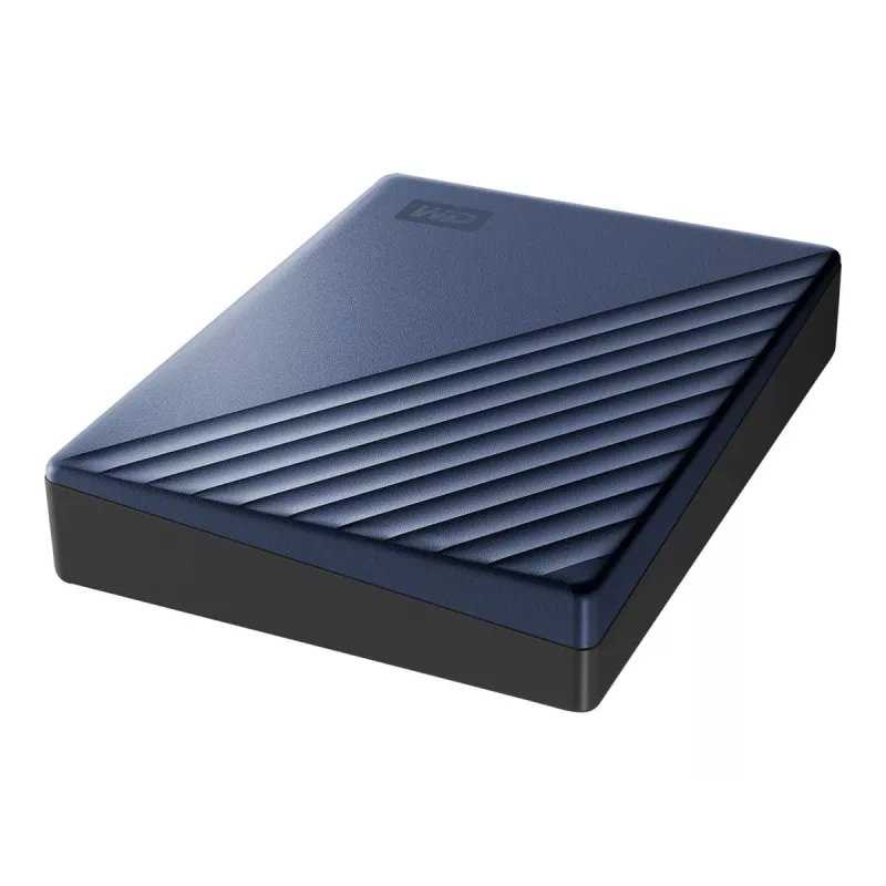 Disco duro externo Western Digital 4 TB USB Type-C 3.2 Gen 1 WDBFTM0040BBL-WESN