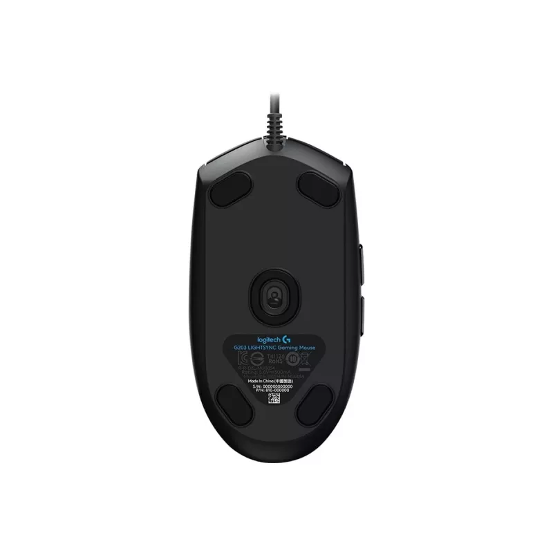 Ratón gaming Logitech G G203 LIGHTSYNC USB Type-A