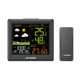 Estación meteorológica BLAUPUNKT WS25BK — Monitor de temperatura y humedad interior/exterior, negro, 1 sensor, pantalla LCD
