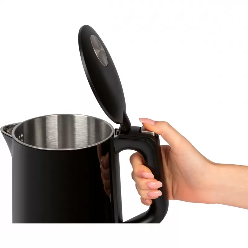 Hervidor ProfiCook PCWKS1243 — 1,7 L, 2200 W, control de temperatura 50–100°C, negro