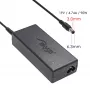 Fuente de alimentación para portátil Akyga AK-ND-27 para Samsung, 90 W, 19 V, 4,74 A, 5,5 x 3,0 mm + pin