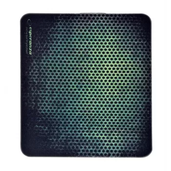 Alfombrilla de ratón ESPERANZA EGP102G — alfombrilla gaming de goma 300×240 mm, 3 mm, verde/negro, antideslizante