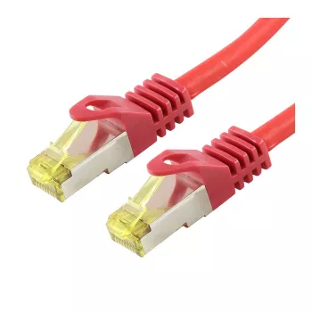 Cable de red LOGON PROFESSIONAL TCR6ASS150R RJ-45 Cat6a 15 m rojo