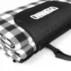 Manta de picnic PROMIS KP250, verde a rayas, 200 x 150 cm