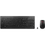 Lenovo 4X30M39472 teclado ratón incluido RF Wireless alemán negro