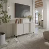 Cómoda Cama VOLARE 151 x 39 x 75 cm cashmere