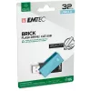 Memoria USB Emtec 32 GB USB Type-A C350 Brick 2.0 negro azul