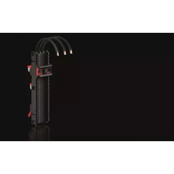 Adaptador de aparato Rittal 65 A AWG RX 93607606 3 polos, ancho 54 mm, posición de conexión 1=4
