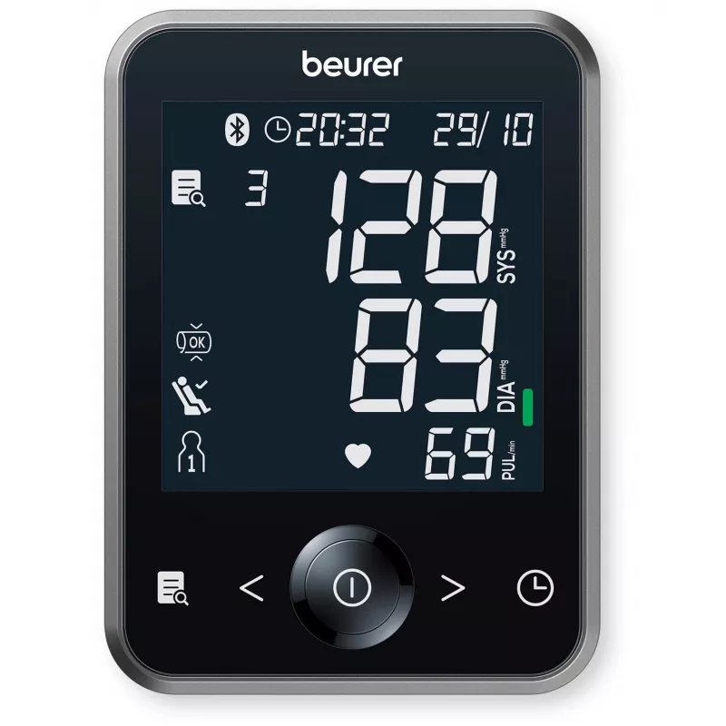 Tensiómetro Beurer BM64 con conectividad Bluetooth y brazalete para el brazo