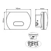 Lámpara de pared LED MACLEAN MCE366 con sensor de crepúsculo y movimiento