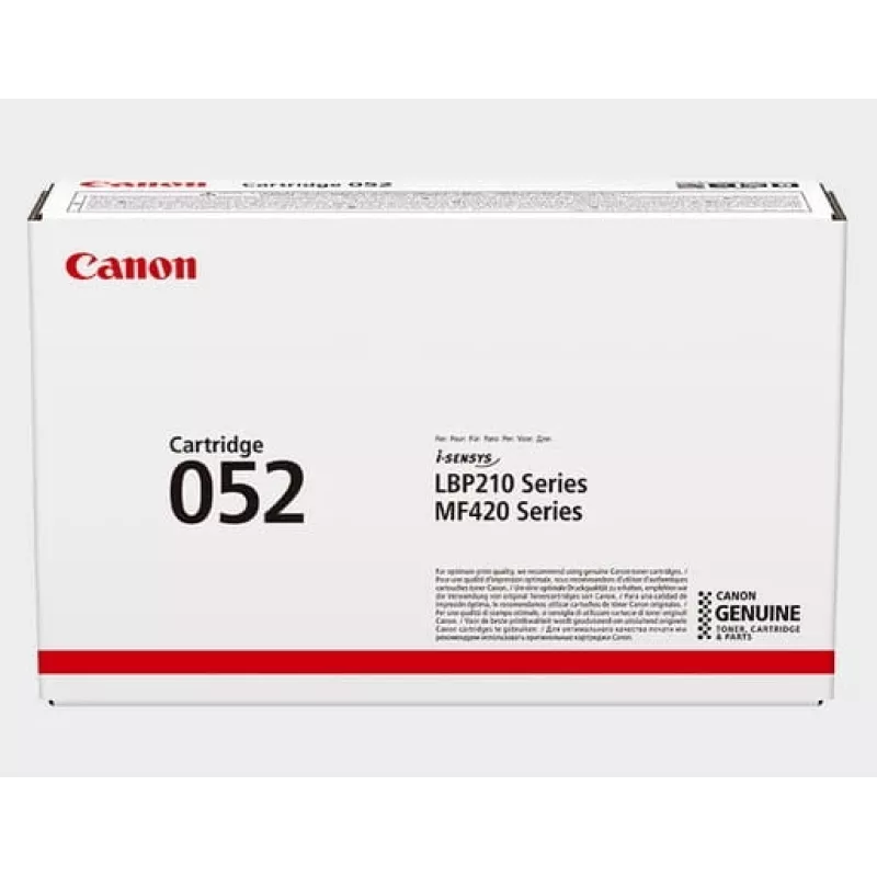 Canon CRG-052H Cartucho de tóner, negro, 9200 páginas